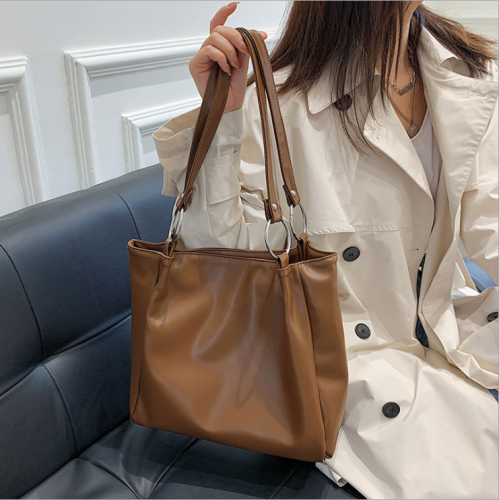 Women's bag large capacity shoulder bags high quality PU leather