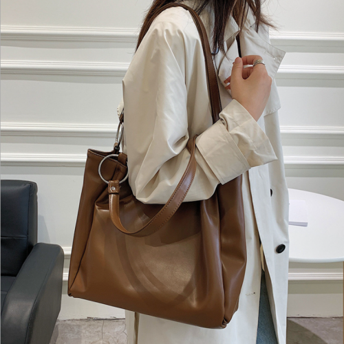 Women's bag large capacity shoulder bags high quality PU leather