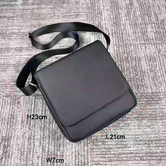 Men Messenger Shoulder Bag Leather Crossbody Sling Handbags Business Houlder Bag