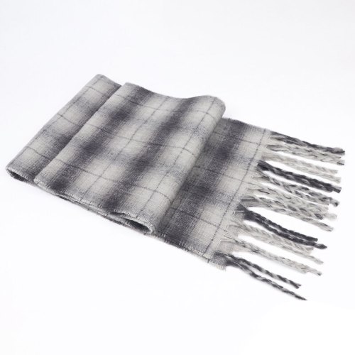 Women Men Logo Scarf Wool Cashmere Scarves Shawl Blanket Wrap Knit