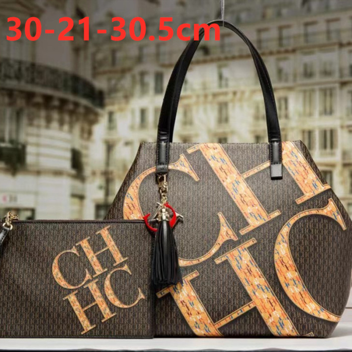 Women Brown Large Leather Tote Medium Shoulder Shopping Bag Handbags