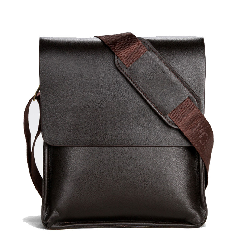 Men Messenger Shoulder Bag Classic Flap Bags Leather Goods Square Box Handbags Business