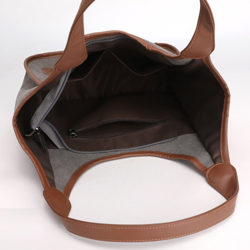Women Canvas bags  Hobo Shoulder Bag Tote Small Handles Bag Handbag