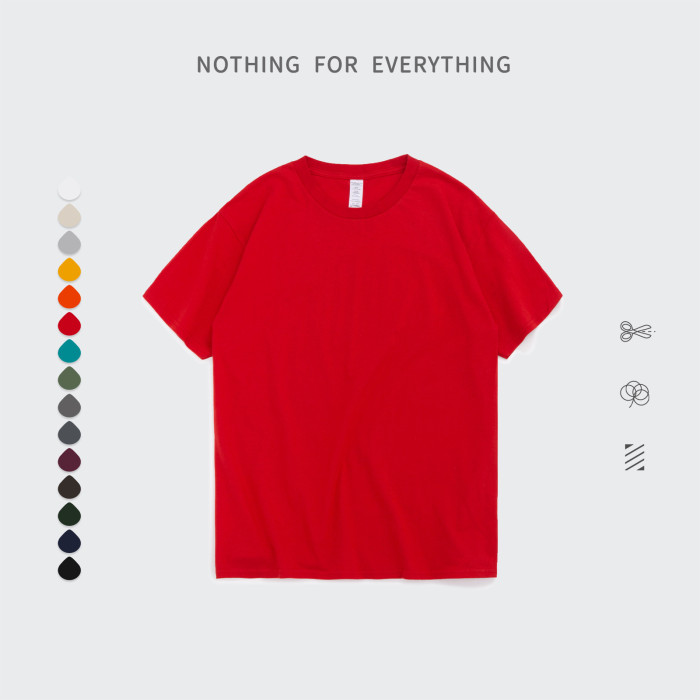 Summer Men Women Short Sleeve T-shirt Tee Pullover Tops Unisex Sweatshirt