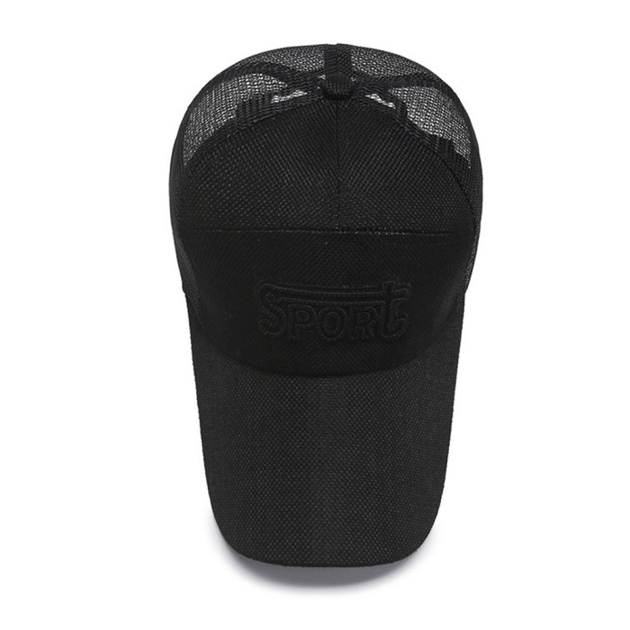 Men Women Baseball Cap Visor Sun Hat Cotton Headwear Snapback Peaked Caps