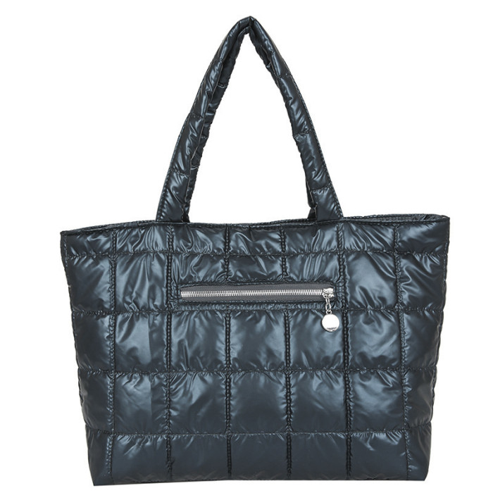 Women PVC Tote Bag Prism Metallic Shoulder Bag Hobo Shopping Bag Handbags