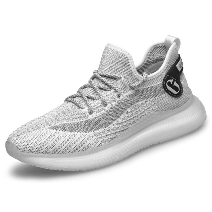 Men Women Sneakers Low-top Reflective Runner Slip On Trainers Athletic Shoes Unisex
