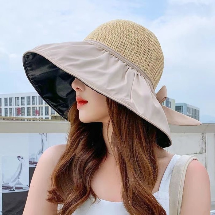 Men Women Casual Bucket Hat Narrow Flared Brim Cloche Hat Headwear Caps