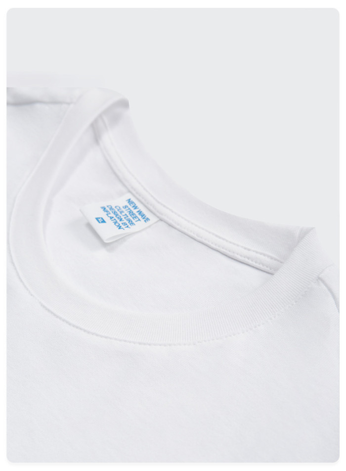 Summer Men Women Short Sleeve T-shirt Tee Pullover Tops Unisex Sweatshirt