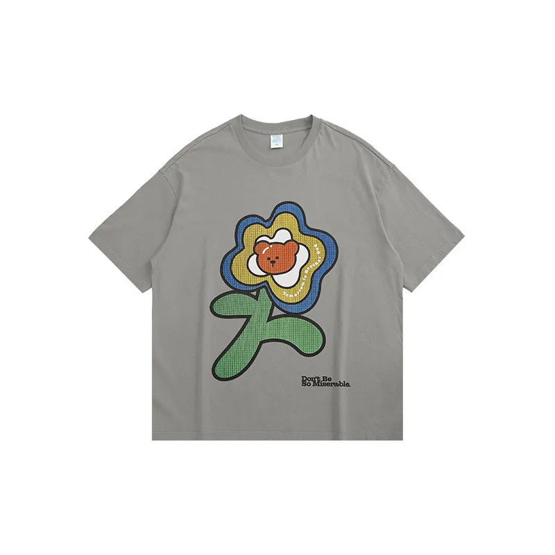Summer Men Women Short Sleeve T-shirt Tee Pullover Tops Unisex Sweatshirt