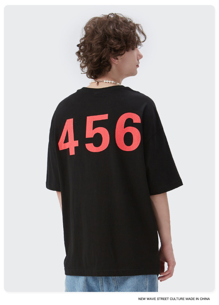 Summer Men Women Short Sleeve T-shirt Tee Pullover Tops Unisex Sweatshirt