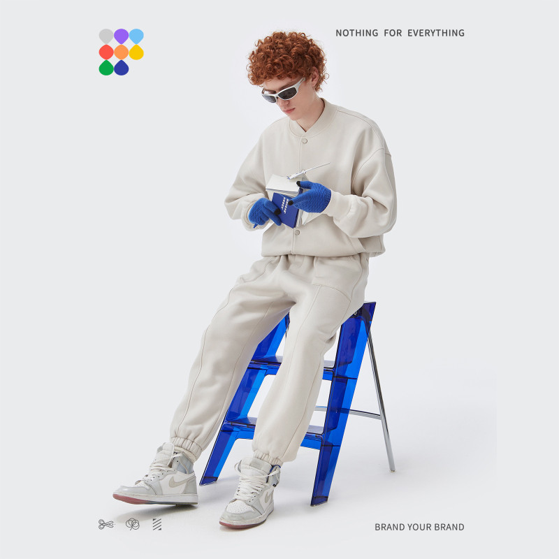 Women Men Two Piece Tracksuit Suit Hoodie Hooded Sweatshirt Pant Set Sweatwear