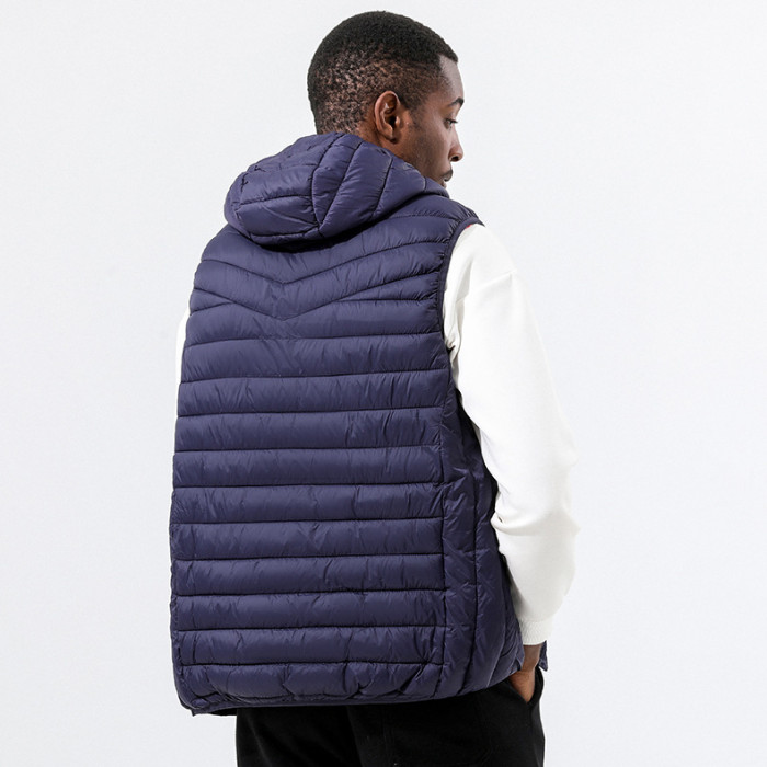 Women Men Down Vest Sleeveless Waistcoat Jacket Coat Winter Casual Parkas