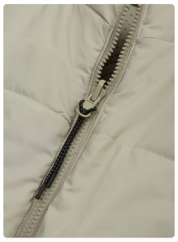 Women Men Down Jacket Hooded Coat Warm Winter Windproof Casual Parkas