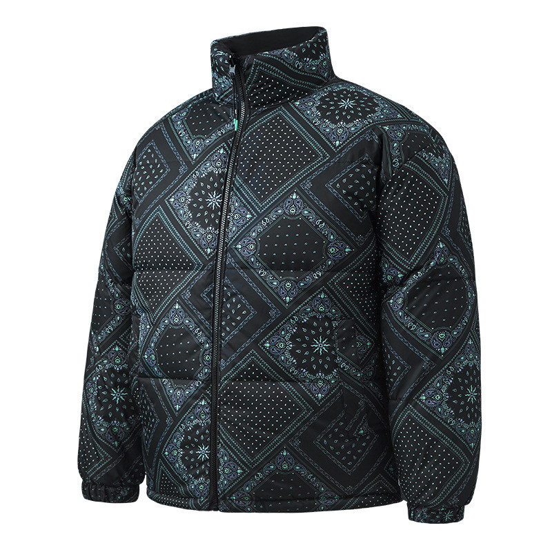 Women Men Down Jacket Hooded Coat Warm Winter Windproof Casual Parkas