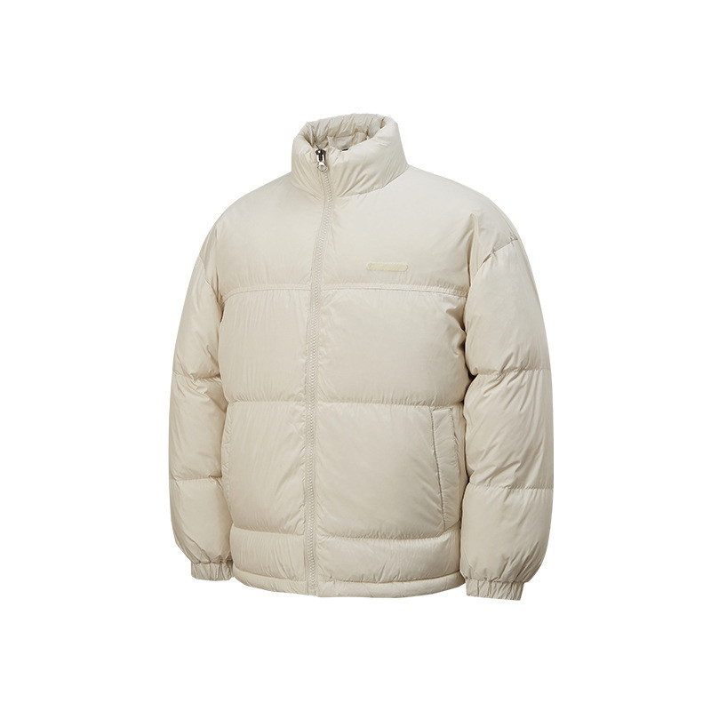 Women Men Down Jacket Hooded Coat Warm Winter Windproof Casual Parkas