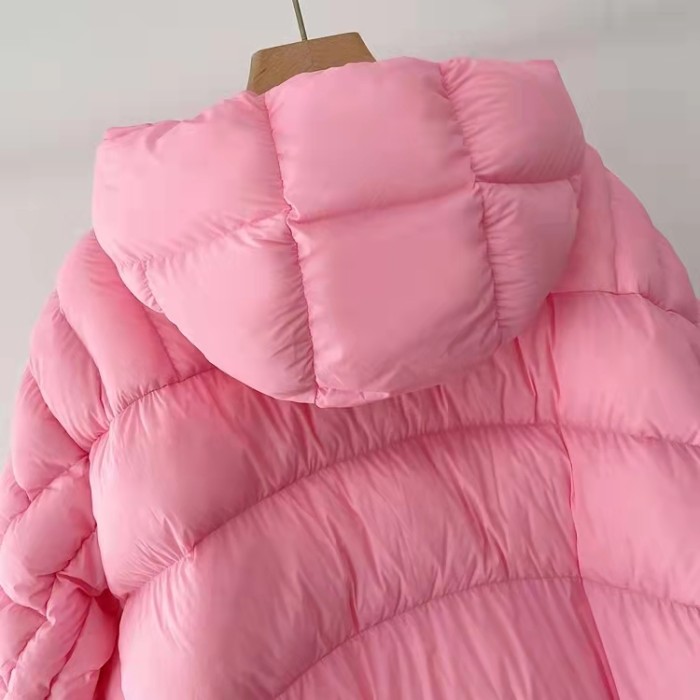 Women Down Jacket Hooded Coat Warm Winter Windproof Casual Parkas