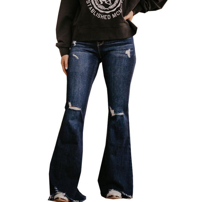 Fashionable and versatile flared pants