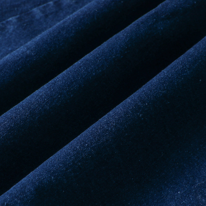 Slim denim wide leg pants