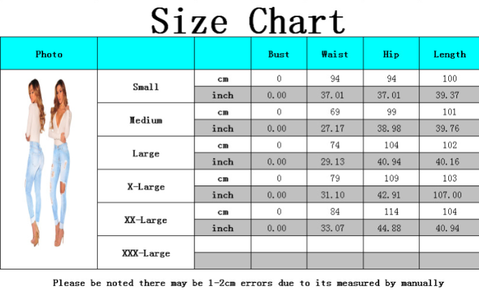 Fashion stretch high waist jeans