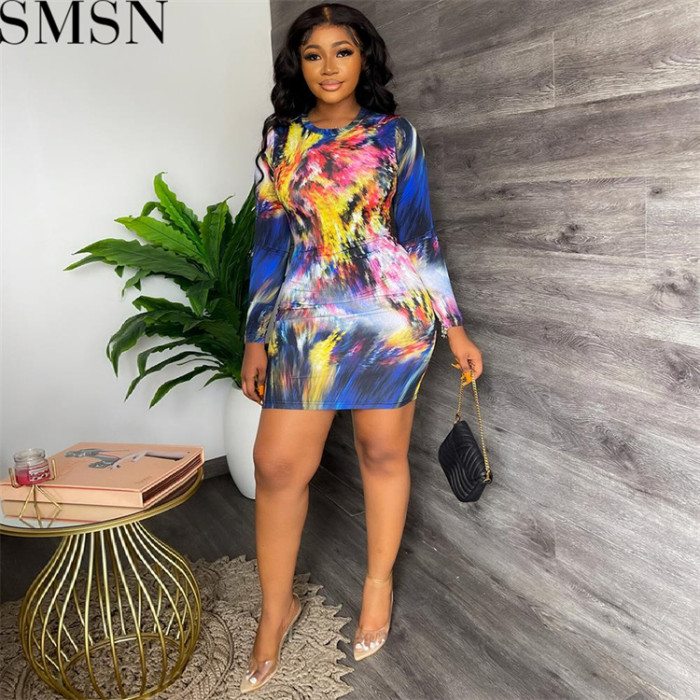 Plus Size Dress Amazon cross border supply fashion casual autumn and winter New sexy dress