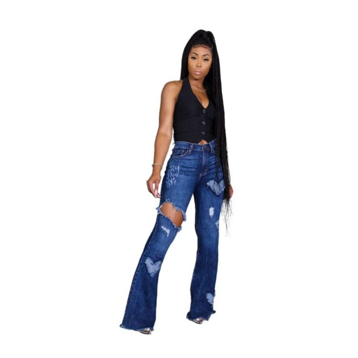 Fashion sexy flared jeans