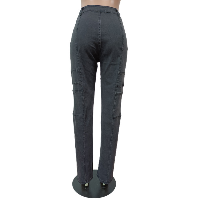 Fashion denim stretch set