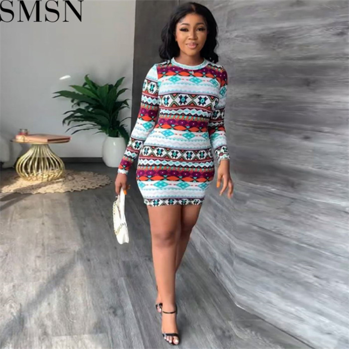 Plus Size Dress Amazon cross border supply fashion casual autumn and winter New sexy dress