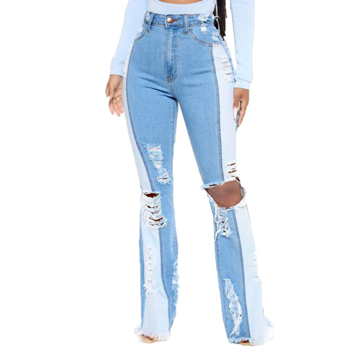 Fashion stitching jeans