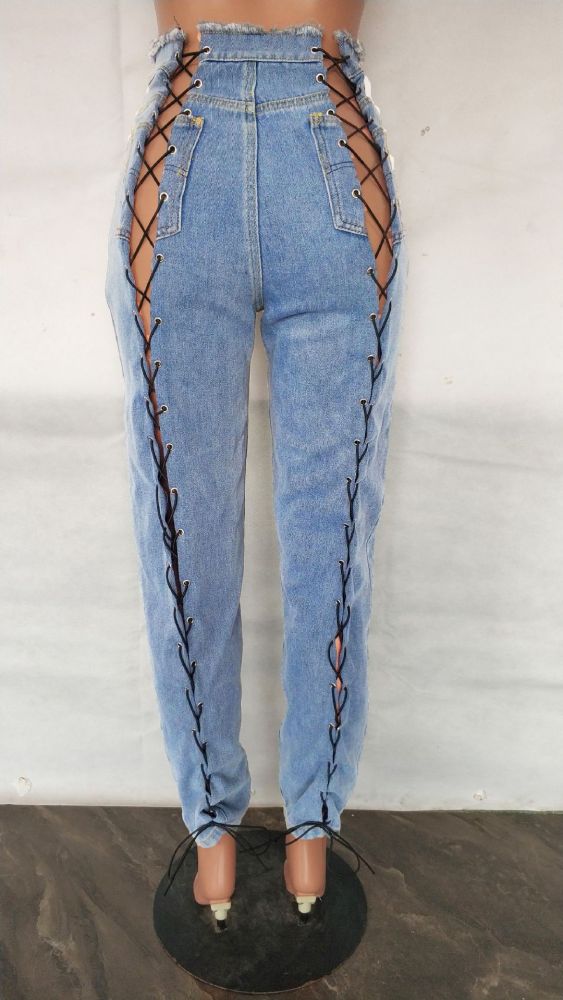 Bandage Slim Jeans