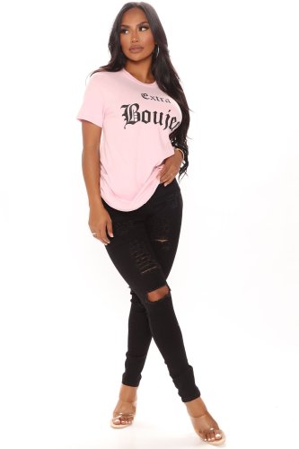 Extra Boujee Top - Pink