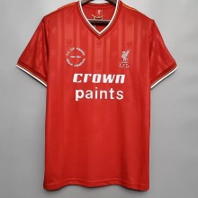 1985-1986 LIV Home Retro Soccer Jersey