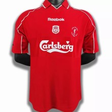 2000-2001 LIV Home Retro Soccer Jersey