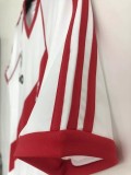 1986 River Plate White Retro Soccer Jersey