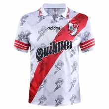 1996 River Plate Home Retro Soccer Jersey