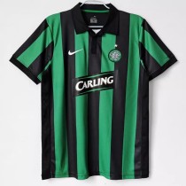 2005-2006 Celtic Away Green Retro Soccer Jersey