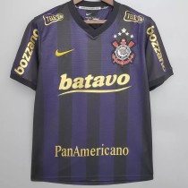 2009-2010 Corinthians 99th Anniversary Edition Black Retro Soccer Jersey