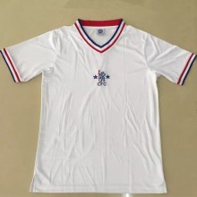 1982 CHE Away White Retro Soccer Jersey