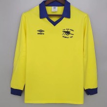 1979 ARS Yellow Long Sleeve Retro Soccer Jersey