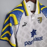 1995-1997 Parma White Retro Soccer Jersey