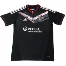 2000-2001 Lyon Away Black Retro Soccer Jersey