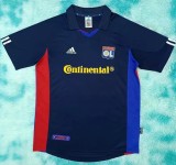 2001-2002 Lyon Away Retro Soccer Jersey