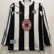 1995-1997 Newcastle Home Long Sleeve Retro Soccer Jersey