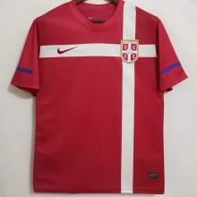 2010 Serbia Home Retro Soccer Jersey