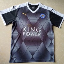 2015-2016 Leicester City Black Retro Soccer Jersey