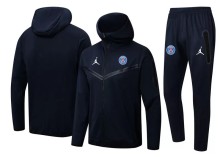 22-23 PSG Royal blue Hoodie Jacket Tracksuit#F405