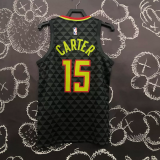 HAWKS CARTER #15 Black Top Quality Hot Pressing NBA Jersey