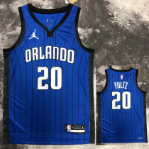 22-23 Magic FULTZ #20 Royal blue Top Quality Hot Pressing NBA Jersey (Trapeze Edition)