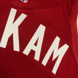 22-23 Raptors SIAKAM #43 Red Top Quality Hot Pressing NBA Jersey