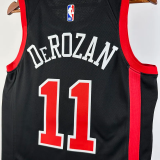 23-24 BULLS DE ROZAN #11 Black City Edition Top Quality Hot Pressing NBA Jersey